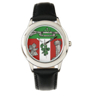 Vintage Ornamente Armbanduhr