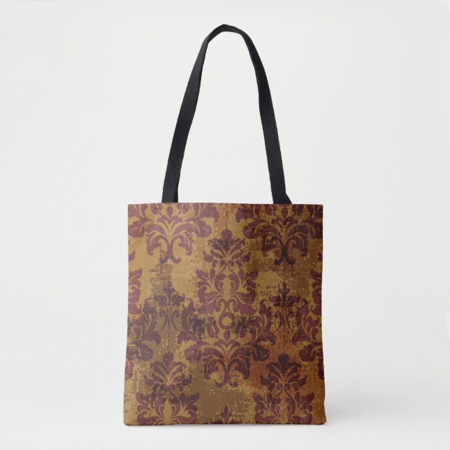 Vintage Ornamente, barocke Rokoko-Textur. (Vorderseite)