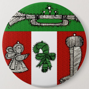 Vintage-Ornamente Button