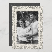 Vintage Ornamente Foto Weihnachten