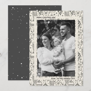 Vintage Ornamente Foto Weihnachten