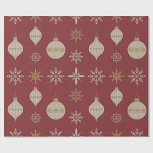 Vintage-Ornamente Geschenkpapier