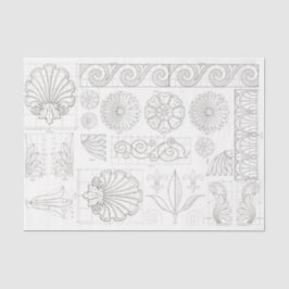 Vintage Ornamente Seidenpapier