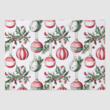 Vintage Ornamente Weihnachten