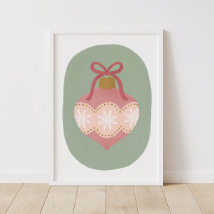 Vintage Ornamente Wohngestaltung Locarno Poster