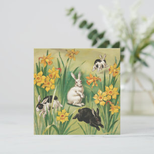 Vintage Osterbrunnen (1906), Feiertagskarte