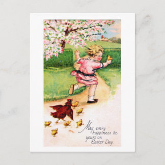 Vintage Ostercard Reproduktion Postkarte