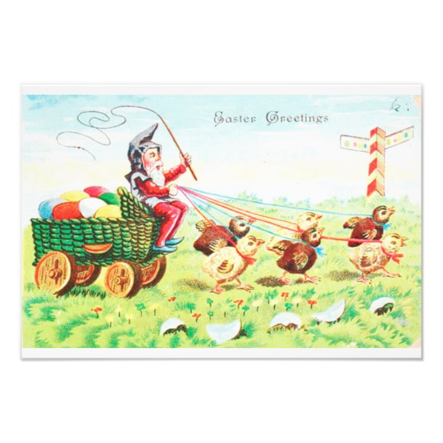 Vintage Osterdarstellungen Fotodruck (Vorne)