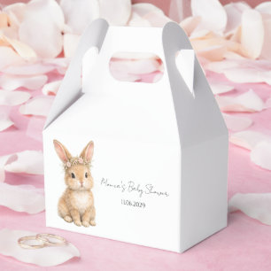 Vintage-Osterhase-Hasen-Baby-Aquarell Geschenkschachtel