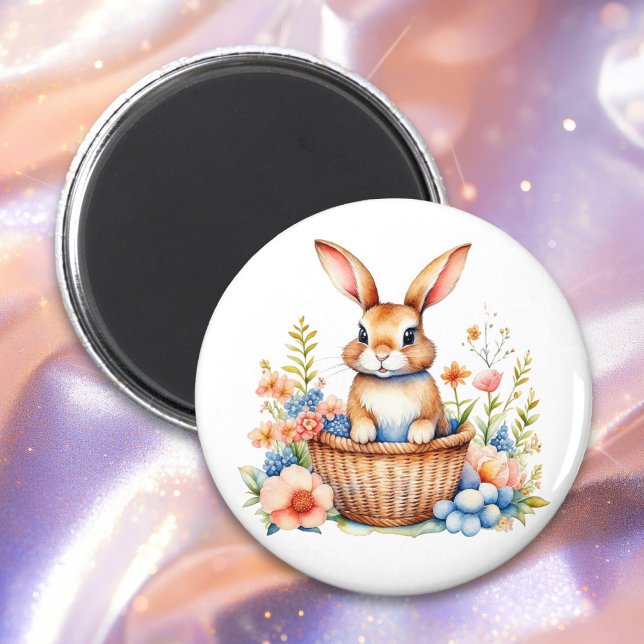 Vintage Osterhase Kaninchen Magnet (Von Creator hochgeladen)