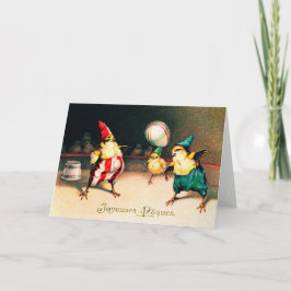 Vintage Osterkarte Feiertagskarte