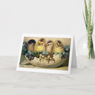 Vintage Osterkarte Reproduction Grußkarte Feiertagskarte