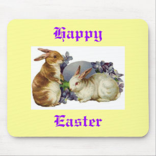 Vintage Ostern-Mausunterlage Mousepad
