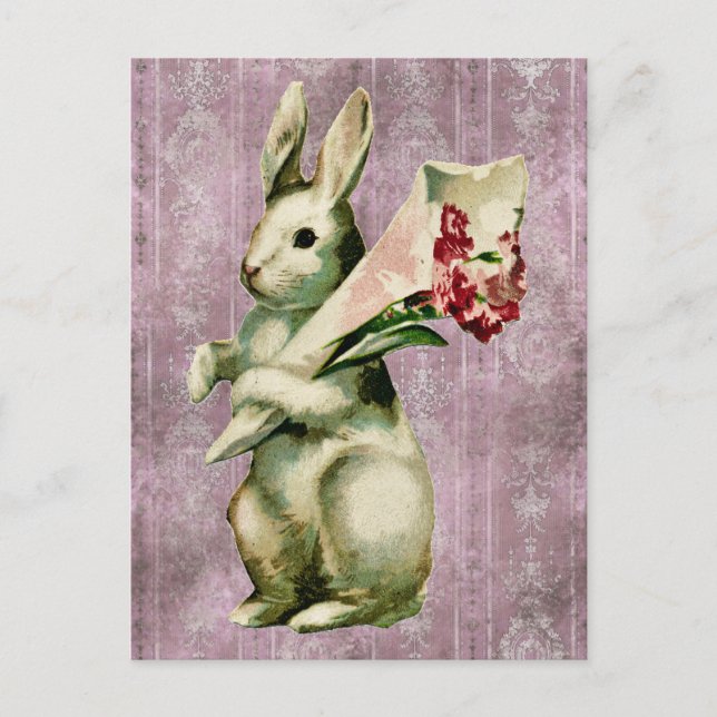 Vintage Ostern Postkarte (Vorderseite)