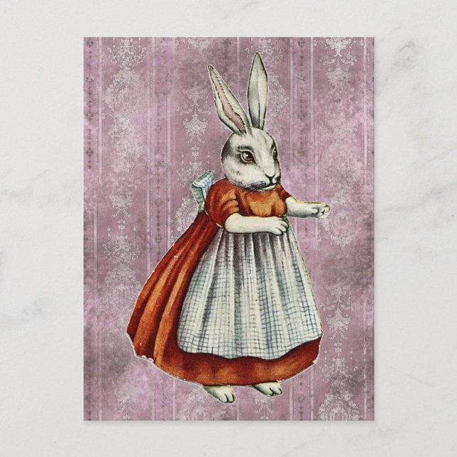 Vintage Ostern Postkarte (Vorderseite)