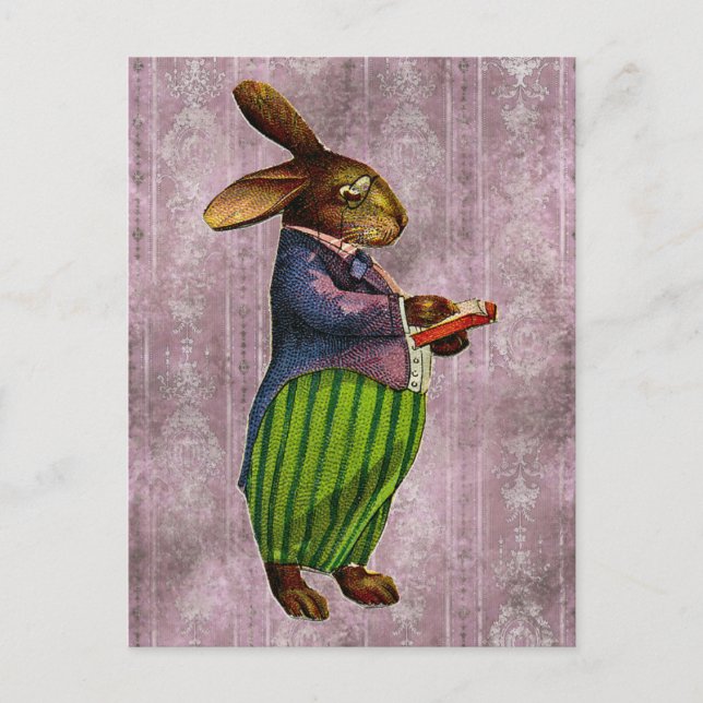 Vintage Ostern Postkarte (Vorderseite)