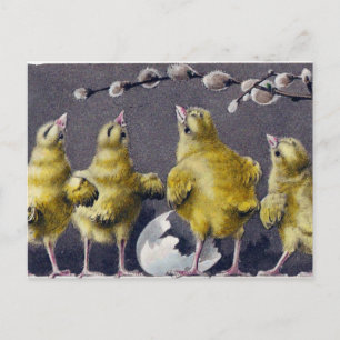 Vintage Ostern Postkarte