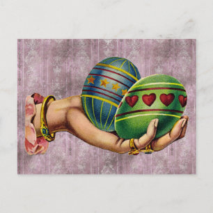 Vintage Ostern Postkarte