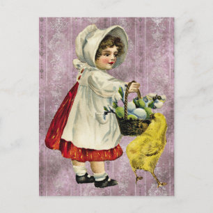 Vintage Ostern Postkarte