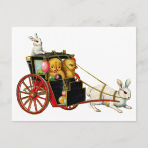 Vintage Osterpostkarte Feiertagspostkarte