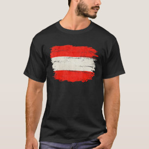 Vintage-Österreich-Flagge für Österreicher T-Shirt