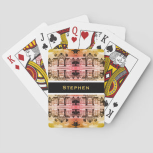 Vintage Österreich Wien Belvedere Schlosstor Spielkarten