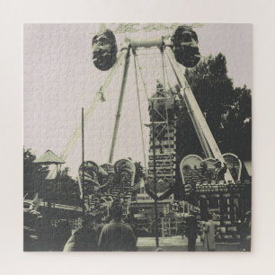 Vintage Österreich Wien Prater Vergnügungspark Puzzle