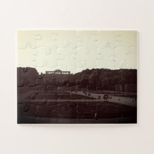 Vintage Österreich Wien Schönbrunn Gärten 1970 Puzzle