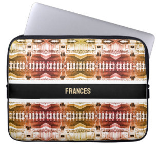 Vintage Österreich Wien Spanische Courbette Laptopschutzhülle