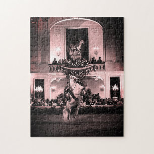 Vintage Österreich Wien Spanische Courbette Puzzle