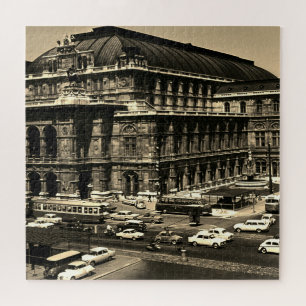 Vintage Österreich Wien Staatsoper Oper Puzzle