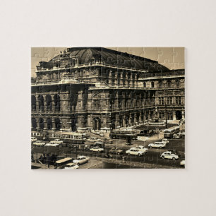 Vintage Österreich Wien Staatsoper Oper Puzzle