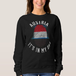 Vintage österreichische Fahne in meiner DNA-Österr Sweatshirt