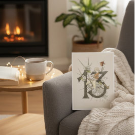 Vintage Ottilia Adelborg Blumennummer - 13 Postkarte