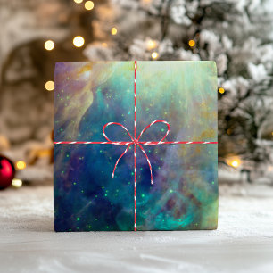 Vintage-Overlay Orion-Nebel Himmelphoto Geschenkpapier Set