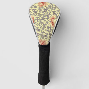 Vintage Owen Jones Chinoiserie Pfingstrose Blumend Golf Headcover
