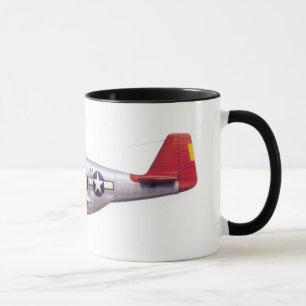 Vintage P-51 Mustang Tuskegee Airmen Zweiter Weltk Tasse