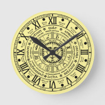 Vintage-Paganisches Rad-des-Jahres-Uhr