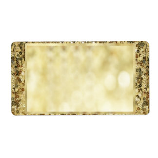 Vintage Pailletten Gold Bokeh Vorlage