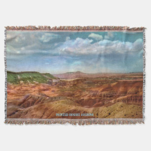 Vintage Painted Desert Wurfdecke Decke