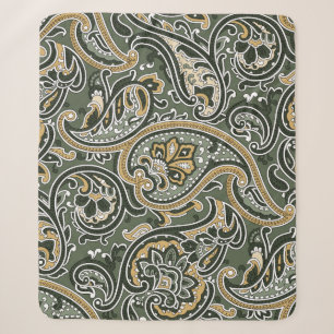 vintage Paisley orientalisch ethnisches Muster Nah Sherpadecke