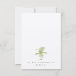 Vintage Palm Destination Beach Platzkarten