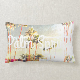 Vintage-Palm-Springs-Kissen Lendenkissen