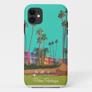 Vintage Palm Springs Sommer iPhone / iPad Hülle