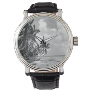 Vintage Palmen Cool Armbanduhr