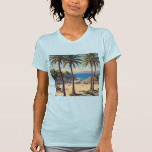Vintage Palmen Côte d'Azur T-Shirt