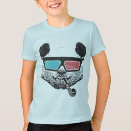 Vintage Panda 3-D-Brille T-Shirt