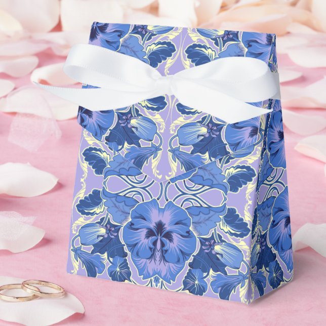 Vintage Pansies Gift Wrap Geschenkschachtel (Hochzeit)