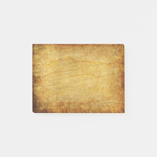 Vintage-Papier Post-it Klebezettel (Vorderseite)