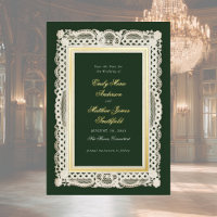 Vintage Papier-Spitzen-Foto-Hochzeitsspeicher-Datu
